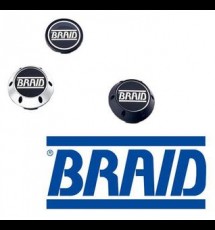 Braid Centre Caps - Set of 4