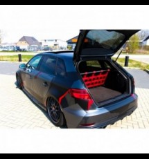 Rear Seat Delete Strut Bar and Net for Audi S3 / RS3 8V Sedan