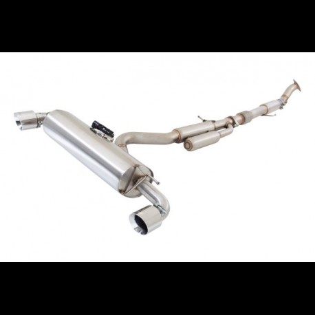 X-force 3" Stainless Steel Cat-Back System with Varex Muffler for Toyota GR Yaris