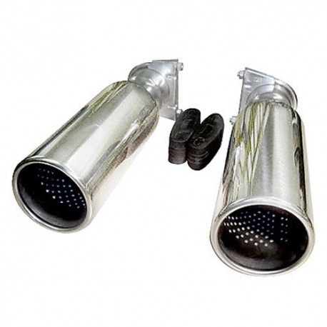 Range Rover Sport (05 - 09) Round TailPipes (With Clamps)