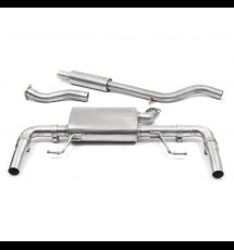 Renault Clio Sport RS200 (09 - 12) Cat Back System (Resonated)