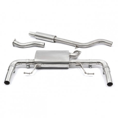 Renault Clio Sport RS200 (09 - 12) Cat Back System (Resonated)