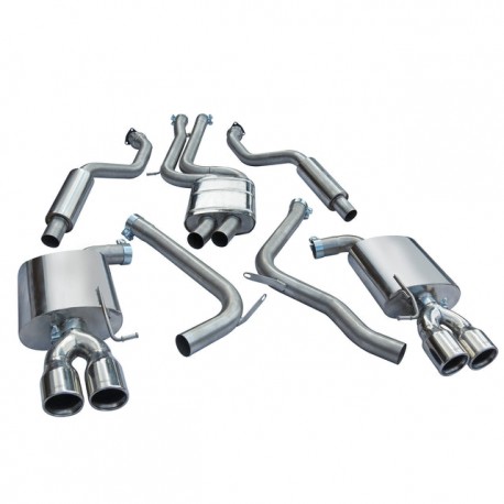 Audi S5 (Coupe) (09-16) Cat Back System (Non-Resonated)