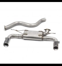 BMW 435D M-Sport (F32, F33 & F36) (13-20) Dual Exit Rear Section (Dual outlet valence required)