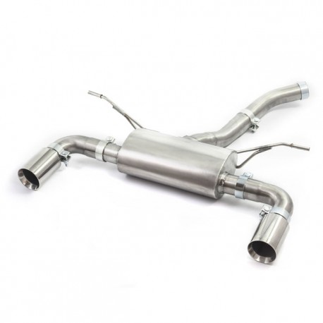 BMW 420D Gran Coupe F36 / F36 LCI (15-21) Dual Exit Rear Exhaust (Fits BMW 440i Rear Panel)