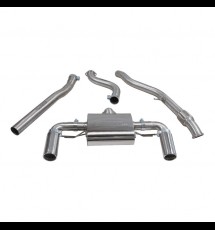 BMW M235i (F22 - 2014 -) Cat Back System (Non-Resonated)