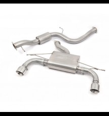 Ford Focus ST 225 (Mk2) (05 - 10) Cat Back System (Non-Resonated)