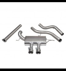 Ford Focus ST 250 (Mk3) (12 - 18) Cat Back System (Resonated)