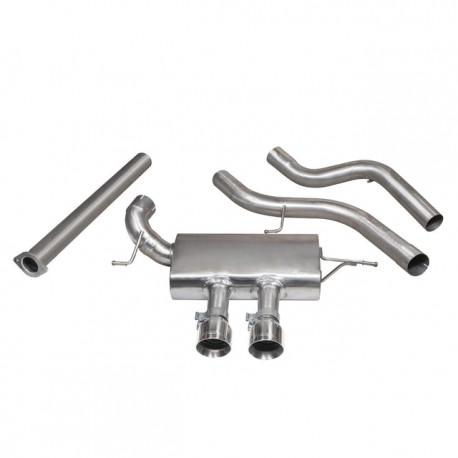 Ford Focus ST 250 (Mk3) (12 - 18) Cat Back System (Resonated)