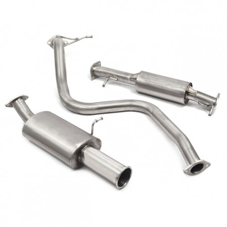 Ford Fiesta ST 180 Mk7 (13-17) 2.5 Inch Twin Tip Cat Back System (Resonated)
