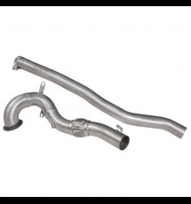 Volkswagen Golf R Mk7.5 (17-20) Front Pipe & De-Cat Section To Standard Cat Back (Non GPF models only)