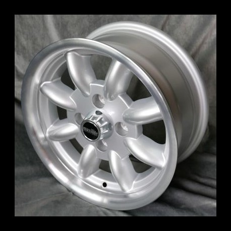 Maxilite Minilite style wheels 6x13 silver/diamond cut