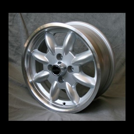 Maxilite Minilite style wheels 6x14 silver/diamond cut