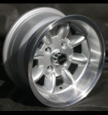 Maxilite Minilite style wheels 7x13 silver/diamond cut