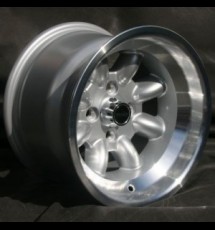 Maxilite Minilite style wheels 9x13 silver/diamond cut