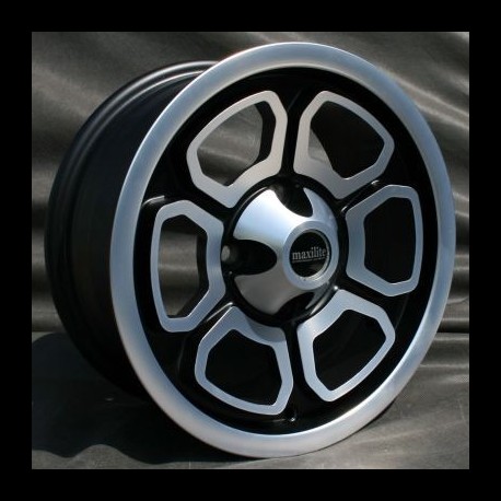 Maxilite Vega style wheels 6x14 matt black/diamond cut