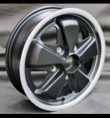 Maxilite 5 spoke style wheels 4.5x15 matt black/diamond cut