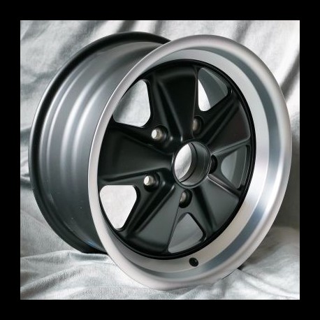 Maxilite 5 spoke style wheels 7x15 matt black/diamond cut