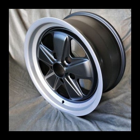 Maxilite 5 spoke style wheels 8x17 matt black/diamond cut