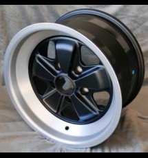 Maxilite 5 spoke style wheels 9x16 matt black/diamond cut