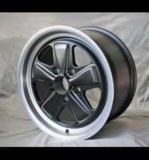 Maxilite 5 spoke style wheels 9x17 matt black/diamond cut