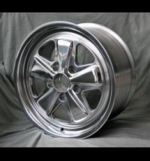 Maxilite 5 spoke style wheels 9x17 fully polished
