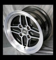Maxilite RS style wheels 7x13 matt black/diamond cut