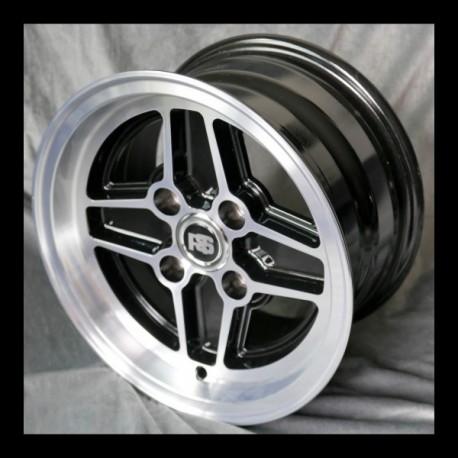 Maxilite RS style wheels 7x13 matt black/diamond cut
