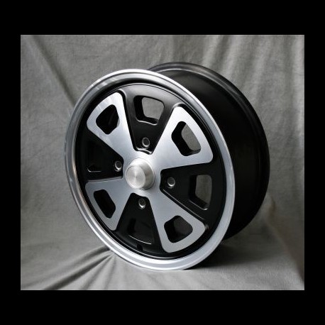 Maxilite 4 spoke style wheels 5.5x15 matt black/diamond cut