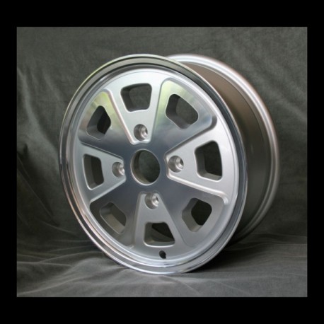 Maxilite 4 spoke style wheels 5.5x15 silver/diamond cut