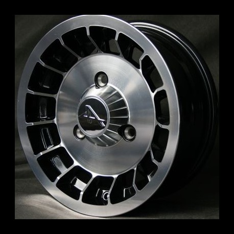 Maxilite Alpine style wheels 5.5x13 black/diamond cut