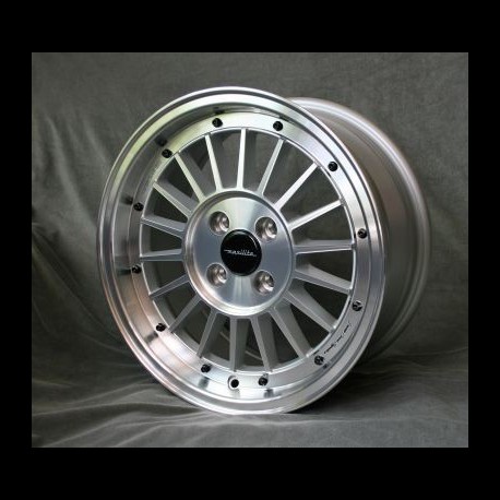Maxilite WCHE style wheels 7x15 silver/diamond cut