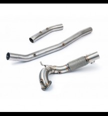 Volkswagen Golf GTI MK8 (19-) Front Pipe & De-Cat Section (GPF models only) - Fits to Standard Cat Back only