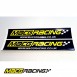 MacG Racing Stickers/Decals, Number Plate - 520x110mm