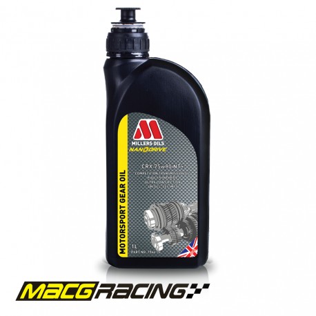 Millers Oils Nanodrive CRX 75w90 NT+ Competition Fully Synthetic Transmission Oil
