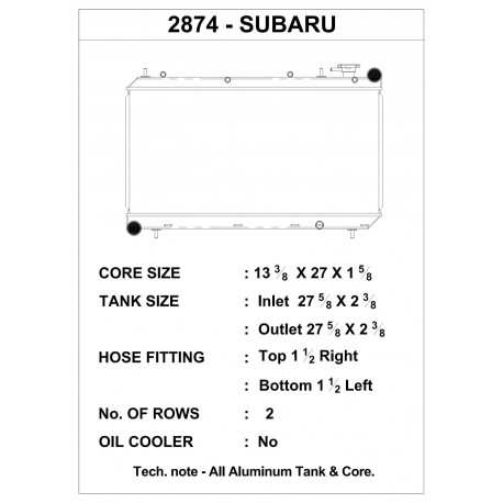 93-98 Subaru Impreza (Incl. Outback Sport)