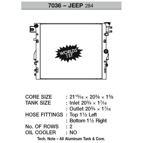 07-15 Jeep Wrangler (JK) Heavy Duty (Automatic & Manual)