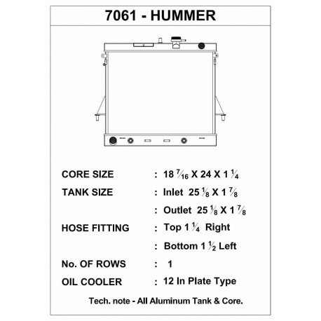 Hummer H3 & H3T & GMC Canyon (combo model - 3.5L, 3.7L & 5.3L)